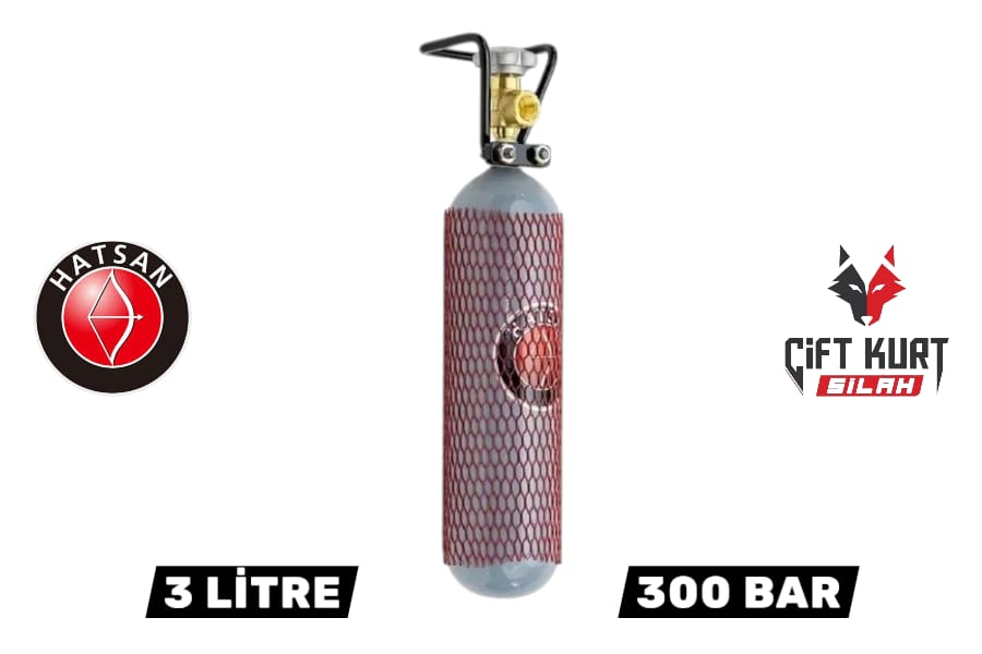 Hatsan SCUBA ÇELİK TÜP 3.00 LT 300 BAR